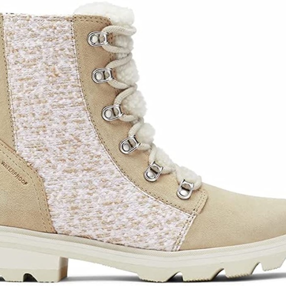 Sorel Shoes New Sorel Lennox Lace Up Cozy Boots Waterproof Suede